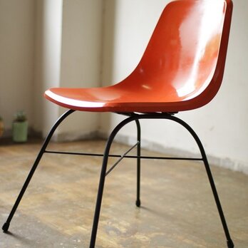 シェルチェア No.2 / FRP樹脂+鉄脚 / リメイク