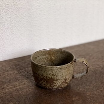 灰釉　コーヒーカップの画像