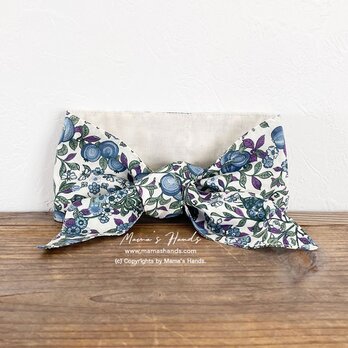 おしゃれな リバティ 蝶々 植物 薄手 綿100% 夏 保冷剤 冬 カイロ ネッククーラー スカーフの画像