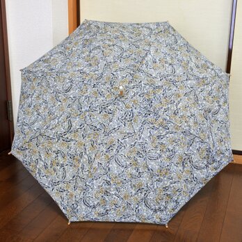 着物から作った日傘の画像