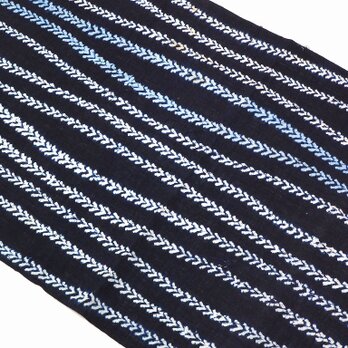 00017　浴衣布　絞り　/木綿　古布・古裂