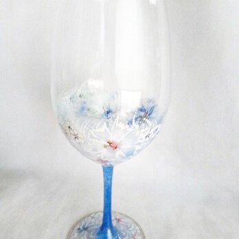 ボルドタイプの本格派ワイングラス（ナデシコ)の画像