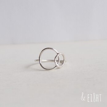 【受注制作】− Silver − Circle Ring −twoの画像