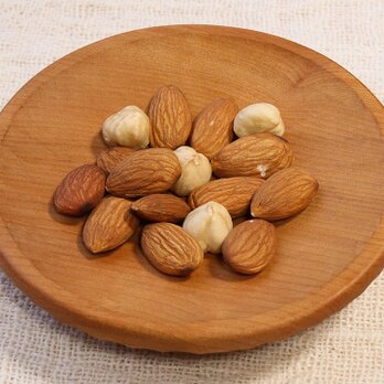 丸深皿　カツラ材　