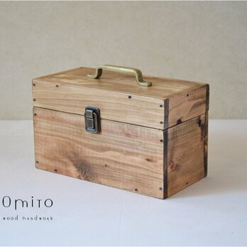 0310mito ≪木製ケース≫日本産ひのきのトランクBOX/Mサイズの画像