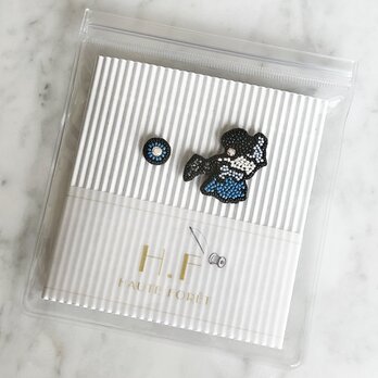 『地図モチーフのアクセサリー/ピアス』Kumamotoの画像