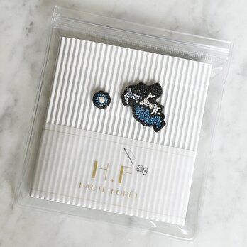 『地図モチーフのアクセサリー/ピアス』Oitaの画像