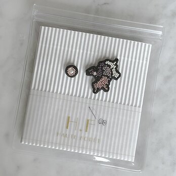 『地図モチーフのアクセサリー/ピアス』Fukuokaの画像