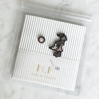 『地図モチーフのアクセサリー/ピアス』Nagasakiの画像