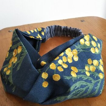 ヘアバンド (紺色)　 No139