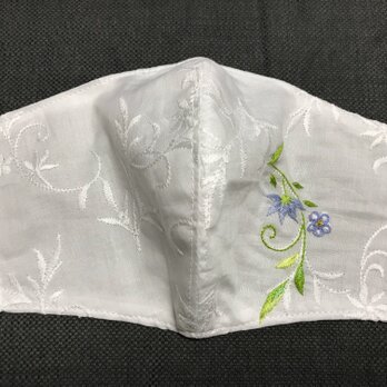 ワンポイント刺繍立体マスク53