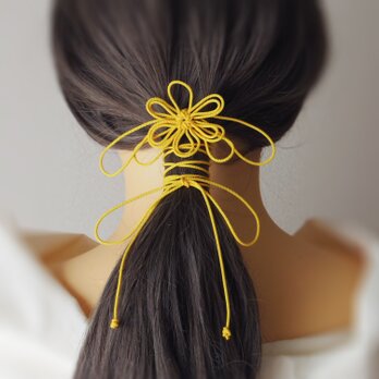 ヘアゴム「そよ束ねる」