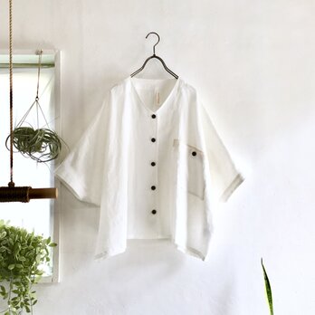 loosey goosey shirt  (white)の画像