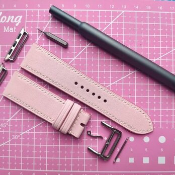 高級革使用　Apple Watchベルト　女子　時計ベルト　可愛い 腕時計　皮の画像