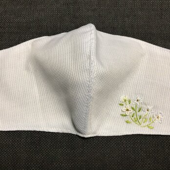 ワンポイント刺繍立体マスク57