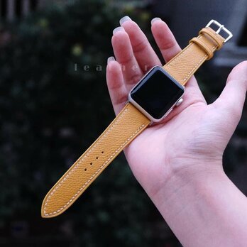 高級革のApple Watchベルト　男女兼用　時計ベルト　腕時計　皮　革の画像