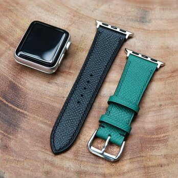 高級革のApple Watchベルト　男女兼用　時計ベルト　腕時計　皮　革の画像