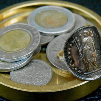 ＃R11　Switzerland Coin Ringの画像