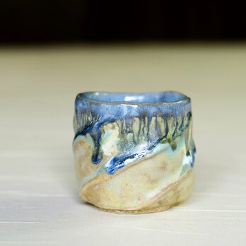 流れる模様のカップ　iFw-017