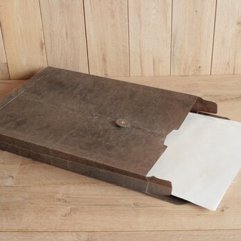 ロウ引き和紙のマニラ封筒の画像