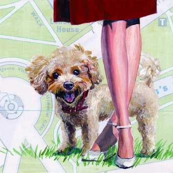 愛犬の幸せな散歩　no.155の画像