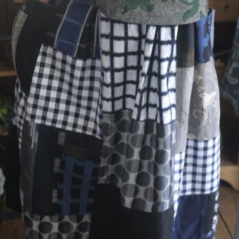 Y様専用久留米絣反物からギャザースカートの画像