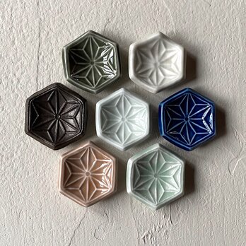 麻文様　　箸置き