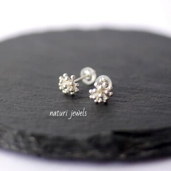 【fleur】sv925 mimosa pierce (2pcs)の画像