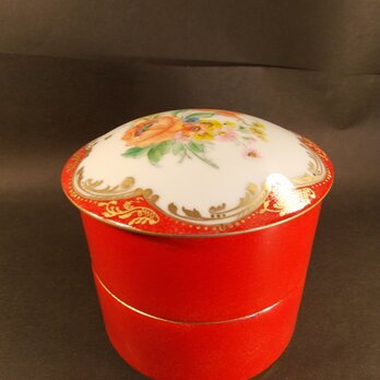 ２段お重小赤（ブーケ）