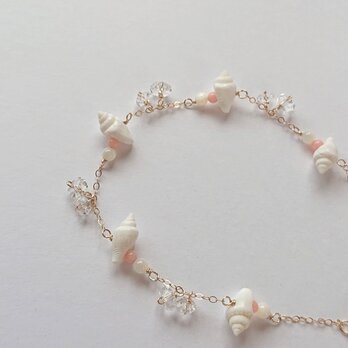 *sea-shell braceletの画像