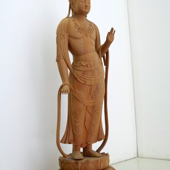 仏像1-12　月光菩薩（補修品）の画像
