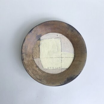 化粧掻き落とし文様　皿123