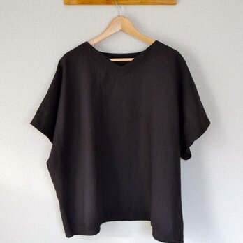 フレンチスリーブプルオーバー・チャコールグレー