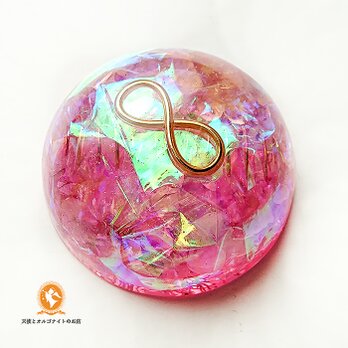 宇宙のハート グレートセントラルサン オルゴナイト [現物なしの場合は受注制作]do1003heartgsの画像