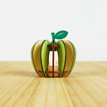 「青りんご」木製ミニランプの画像