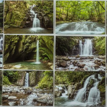 Lサイズの写真・滝がメインの風景11枚セット(L023N)の画像