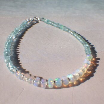 *sv925* Opal & Sea Bracelet　プレシャスオパールの画像