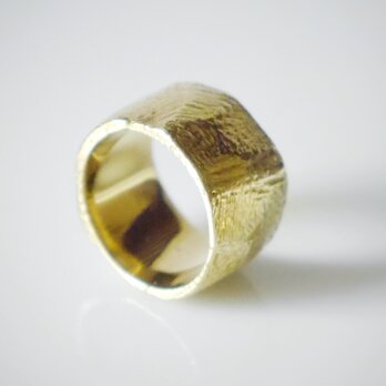 simple wide pinky ring（brass）★シンプル★幅広★ピンキー★真鍮の画像