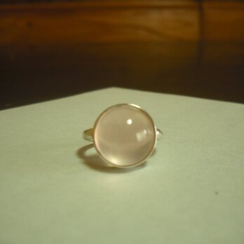 まん丸ローズクォーツｓｖリング
