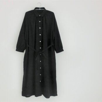 シフォンワンピース black