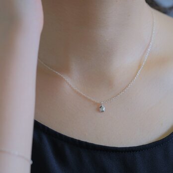 ✶silver925✶lítið fimmtungur necklace ：変形五角形　ネックレス　シルバーの画像