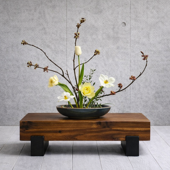 どっしり木製飾り台☆花台☆絵画☆壺