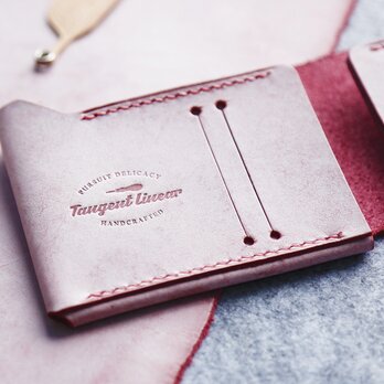 【切線派】免許証入れ・超薄手作り二つ折り財布の画像
