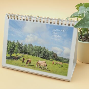KISO HORSE 2021 calendarの画像