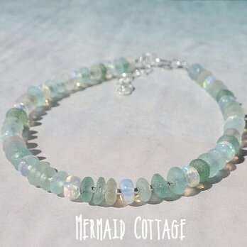 Ocean Romanglass Bracelet *sv925*　アジャスターの画像