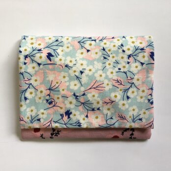 【送料無料】ポケットティッシュ、ピンク優しい花の画像