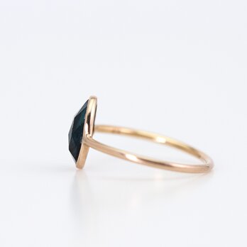 Indigolite tourmaline ring / Rosecutの画像