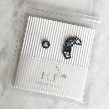 『地図モチーフのアクセサリー/ピアス』Kochiの画像