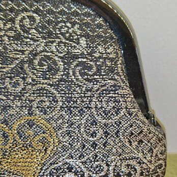 絹織物西陣織　3.3寸　ハート唐草の画像