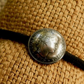 ＃H107　Switzerland Coin Hair Elasticの画像